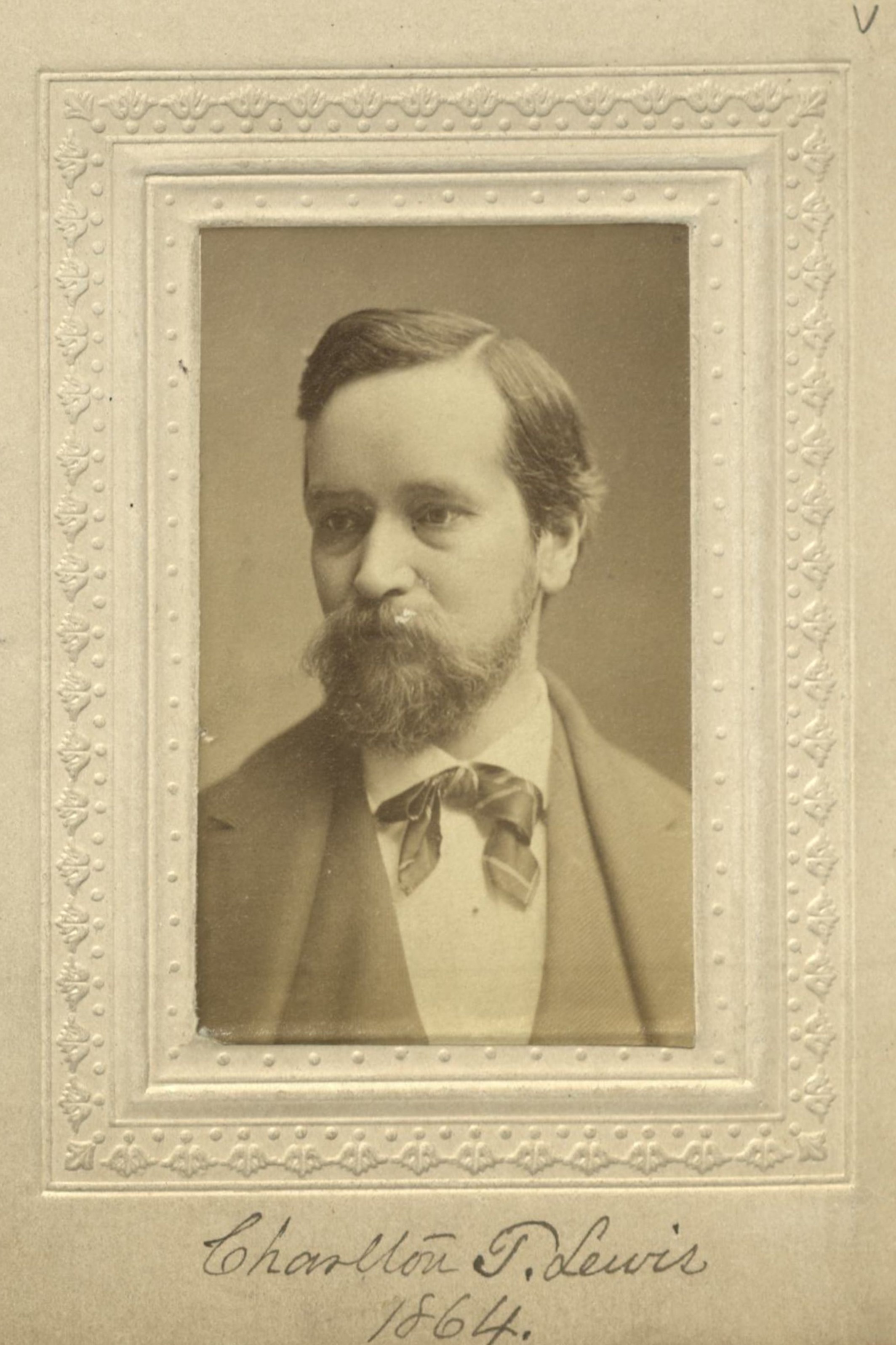 Member portrait of Charlton T. Lewis